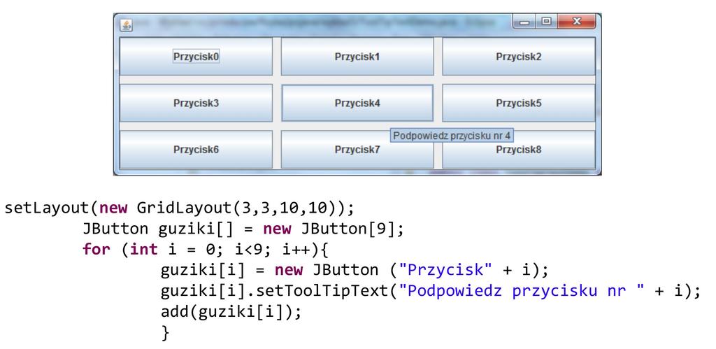 settooltiptext() - przykład