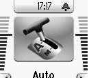Jeśli alarm został ustawiony, na ekranie głównym obok zegara pojawia się symbol alarmu.