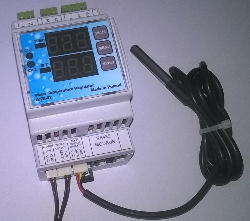 INSTRUKCJA OBSŁUGI REGULATOR TEMPERATURY DESTYLATORA FIRMWARE VER: F2.0 1. UWAGI DOTYCZĄCE BEZPIECZEŃSTWA - Przed pierwszym uruchomieniem należy zapoznać się z niniejszą instrukcją obsługi.