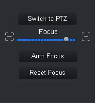Rysunek 4-15 Parametr Zoom Przejdź do PTZ Ostrość Auto Focus Reset ostrości Opis Klikaj lub, aby ustawić zbliżenie. Kliknij Przejdź do PTZ, a system przełączy się na sterowanie PTZ.