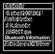 Przeglądanie informacji Bluetooth Aby wyświetlić