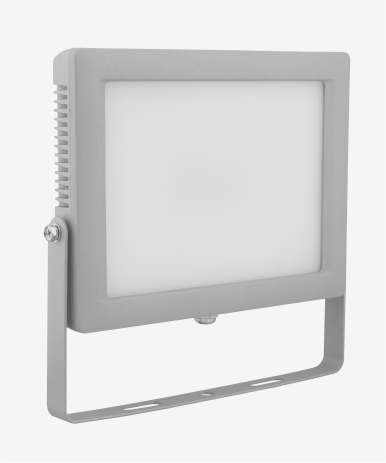 OPRAY ED ED N SMD FAT naświetlacz ED SMD OBUDOA: odlew aluminium KOSZ: szkło hartowane PRZEDNIA RAMKA: poliwęglan - Oprawa ED do ogólnego przeznaczenia - Do oświetlania ogrodów, podjazdów, parkingów,