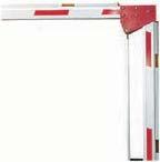 MADE IN ITALY ZESTAW K.VE.500 1 VE.500 Jednostka szlabanu z wbudowan central, spr ynami, uc wytem ramienia 1 VE.500S Rami aluminiowe w 2 odcinkac, lakierowane, p askie. 1 VE. T2 S cznik ramienia.