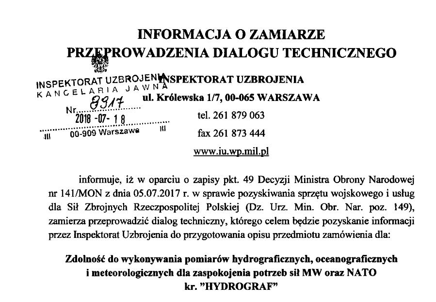 PROJEKTY Hydrograf