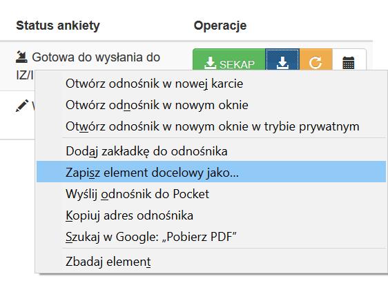 Formularz musi zostać przesłany jako oryginalny plik pobrany z systemu LSI