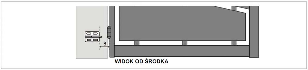 Instrukcja montażu Siłowniki montuje się na wzmocnionej i stałej części bramy (na przykład rama). Z powodów estetycznych i technicznych zalecamy montaż siłowników na wysokości 30-50cm od podłoża.