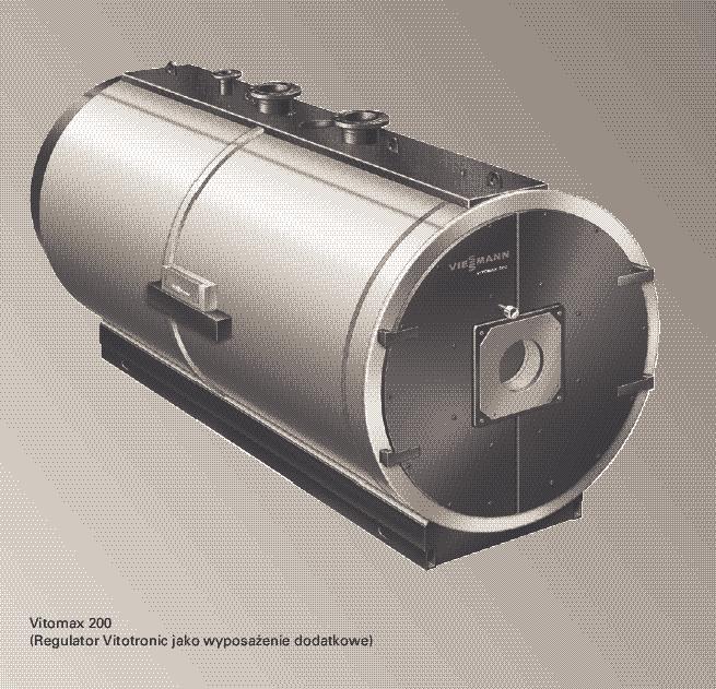 Instrukcja eksploatacji Vitomax 200 Olejowo-gazowy kocioł wodny do pracy ze stałą temperaturą wody w kotle z palnikiem stopniowym modulowanym z
