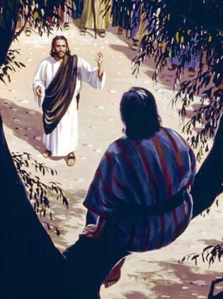 SŁOWO BOŻE NA NIEDZIELĘ (Łk 19,1-10) Jezus wszedł do Jerycha i przechodził przez miasto. A był tam pewien człowiek, imieniem Zacheusz, zwierzchnik celników i bardzo bogaty.