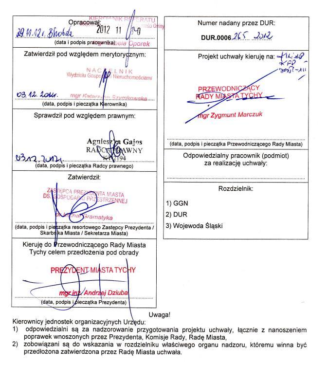 Uzasadnienie (Uchwała Nr XXV/.../12) W oparciu o art. 37 ust. 4 ustawy z dnia 21 sierpnia 1997 r. o gospodarce nieruchomościami (Dz. U. z 2010 r. Nr 102 poz. 651, z późn. zm.) oraz zgodnie z art.