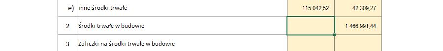 Wszelkie formuły z komórek znikną, gdy wczytasz jakieś e-sprawozdanie poleceniem [Wczytaj plik sprawozdania].