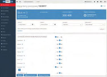 bloków/urządzeń skonfigurowanych na Portalu jako aktywne. Istnieje również możliwość przedstawiania raportów dla wybranego obiektu.