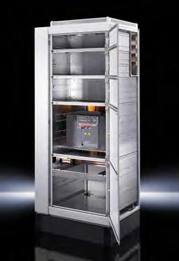 Przykład systemu pola sprzęgłowego Lista części Szafa sterownicza szt. 1) Opak. Nr kat. Szafa modułowa, szer./wys./gł.: 800 x 2200 x 600 mm 1 1 9670.826 Szafa szyn zbiorczych, szer./wys./gł.: 200 x 2200 x 600 mm 1 1 9670.