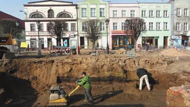 2 Nadzory archeologiczne podczas rewitalizacji rynku w 2010 r.