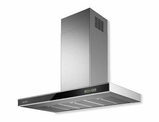 310 czarne szkło / stal nierdzewna A++ 52 DB(A) MAX WYDAJNOŚĆ FUNKCJA ECO: wymiana powietrza przy minimalnym zużyciu energii i maksymalnej ciszy ONYX-V KOMIN W KOMPLECIE 480 200 300 330 42 81 330 440