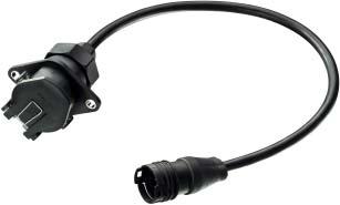 64 Długość kabla L 600 1700 [kg/szt] 1,00 1,21 675 842 006 675 842 017 Kabel-adapter do naczepy do jednostek ciągnących.