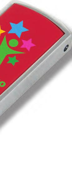 i plastiku Pendrive wykonany z metalu i