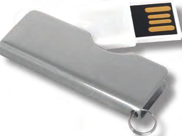 Pendrive z metalu i plastiku