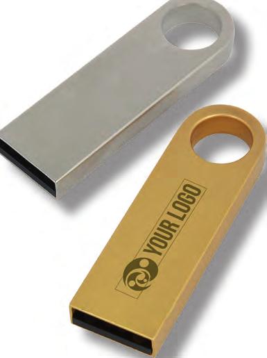 ilość zamówienia ze znakowaniem: 20 szt. Metal USB stick.