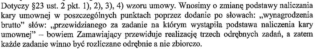 VII. Kwota pozostawiona na Zabezpieczenie roszczeń z tytułu rękojmi za Wady fizyczne, wynosząca 30% wartości Zabezpieczenia należytego wykonania umowy, tj.