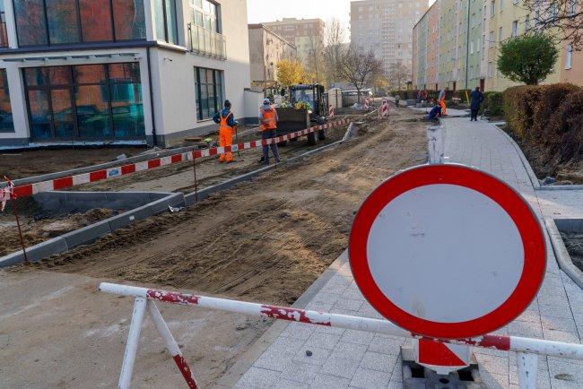 Tak zmienia się rewitalizowane osiedle ZOH Zmiany w organizacji ruchu na ul.