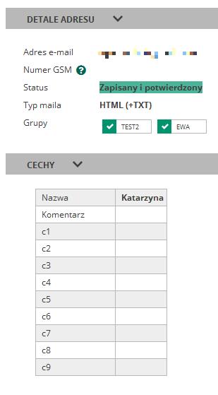 odmieni imiona na formę wołacza.