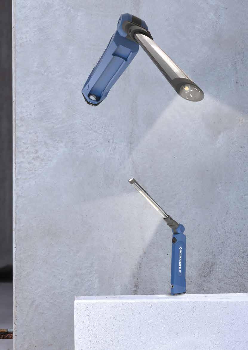 SLIM jedyna taka dostępna na rynku kompaktowa lampa robocza 3 w 1 // Firma SCANGRIP oferuje prawdziwie elastyczną i wielofunkcyjną lampę roboczą 3 w 1 do wszystkich zastosowań.