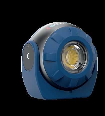 NOWOŚĆ // Akumulatorowa lampa robocza audio Dzięki
