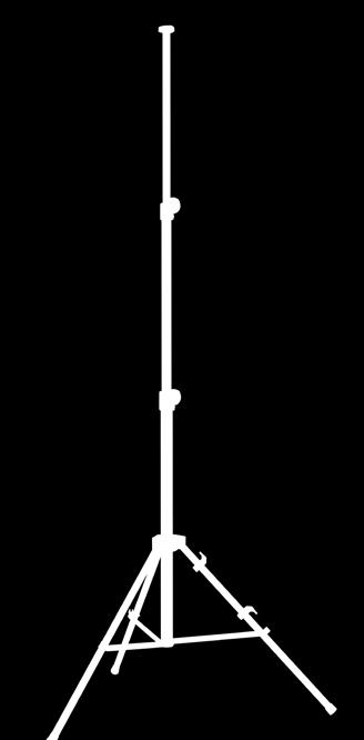 // Statyw o wysokiej stabilności SCANGRIP TRIPOD jest nieodzowną pomocą przy instalacji lamp stacjonarnych do ukierunkowanego oświetlenia obszaru roboczego.