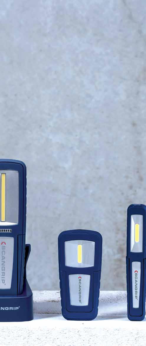 UNIFORM wyjątkowo trwałe lampy robocze // Lampy najwyższej klasy Firma SCANGRIP wprowadza zmodernizowane i ulepszone wersje wszystkich