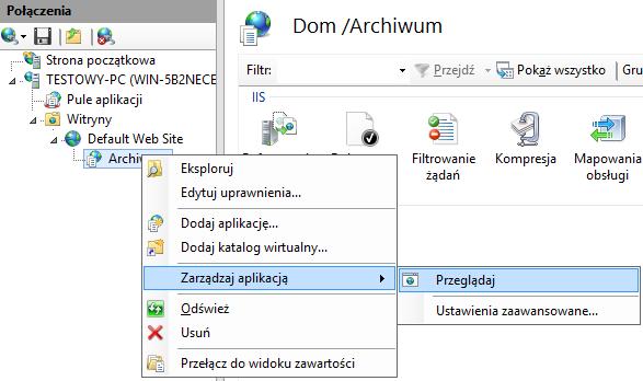 2. Architektura oraz wymagania 33 Weryfikacja instalacji Po instalacji przez instalator jak i instalacji manualnej należy zweryfikować, czy instalacja została przeprowadzona poprawnie.