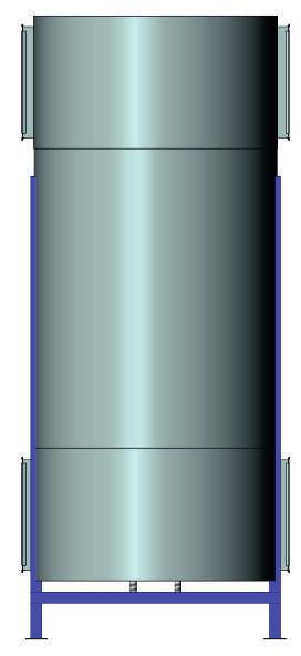 WYMIENNIKI CIEPŁA WS 2124 a WS WS WS b 150 a B L WS...1.1/L90 Wielkość 21 22 23 24 max.