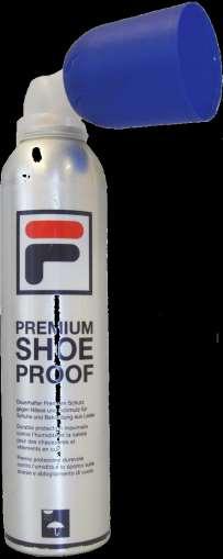 PREMIUM SHOE PROOF PREMIUM Spray przeznaczony do stworzenia lub utrzymania własności wodoodpornych we wszystkich rodzajach butów sportowych,
