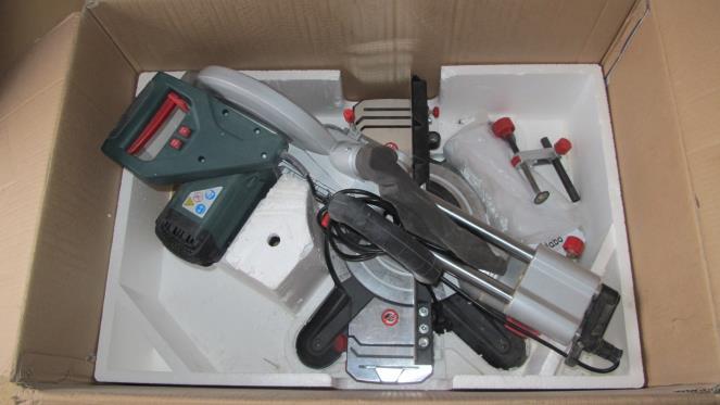 16 Marka METABO Typ KGS 254 M Obroty max 4500 obr/min Średnica tarczy + 254 mm Nr seryjny