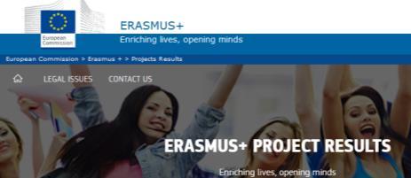 NARZĘDZIA UŻYWANE PRZEZ BENEFICJENTA PROGRAMU ERASMUS+ EDUKACJA DOROSŁYCH Platforma Rezultatów Projektów Erasmus+ - baza KE