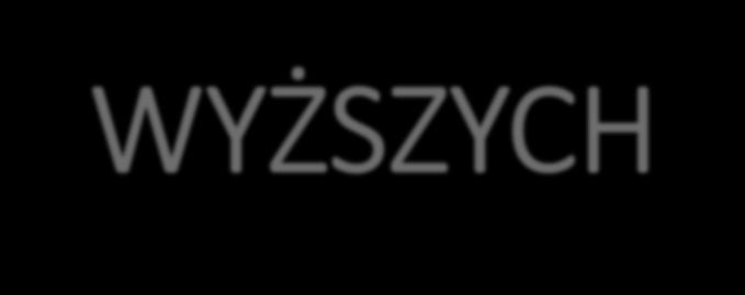 PATRONAT UCZELNI WYŻSZYCH