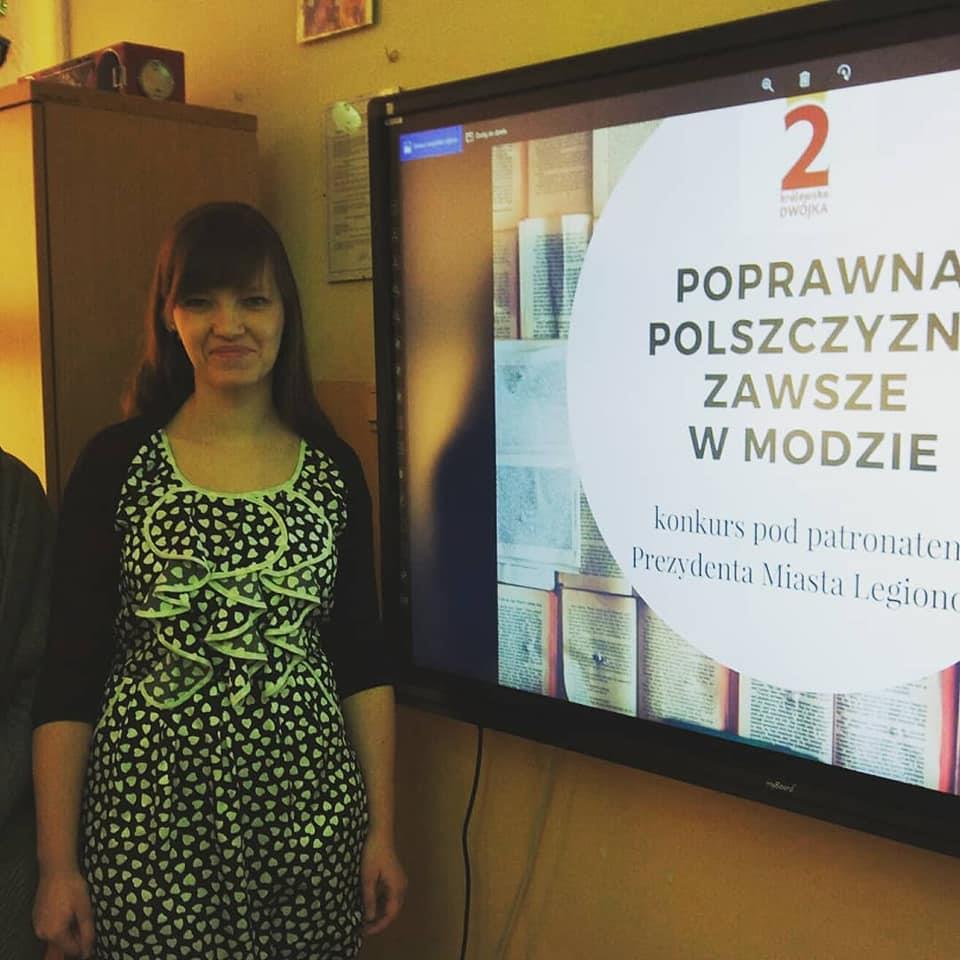 Konkursy pod patronatem Prezydenta Miasta Legionowo Poprawna polszczyzna zawsze w modzie Powiatowy Konkurs Czytania