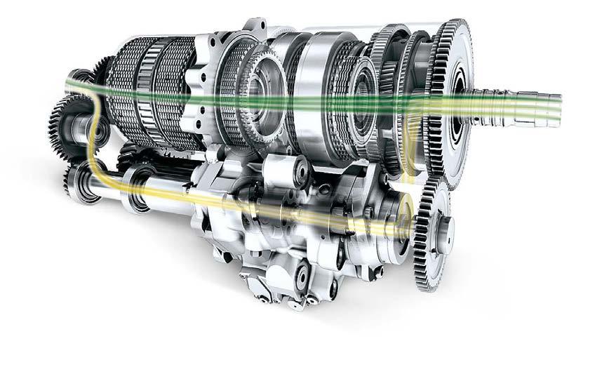 25 NIEZRÓWNANA WYGODA TO TAKŻE NADZWYCZAJNA SPRAWNOŚĆ Moc mechaniczna Moc hydrostatyczna % 100 MAKSYMALNA SPRAWNOŚĆ 80 60 40 20 0 0 km/h