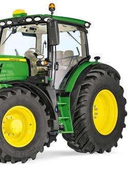 6 4 OSIĄGI SILNIKA Silniki John Deere o pojemności 4,5 l lub 6,8 l i mocy znamionowej do 250 KM dają fantastyczną moc przy niższych