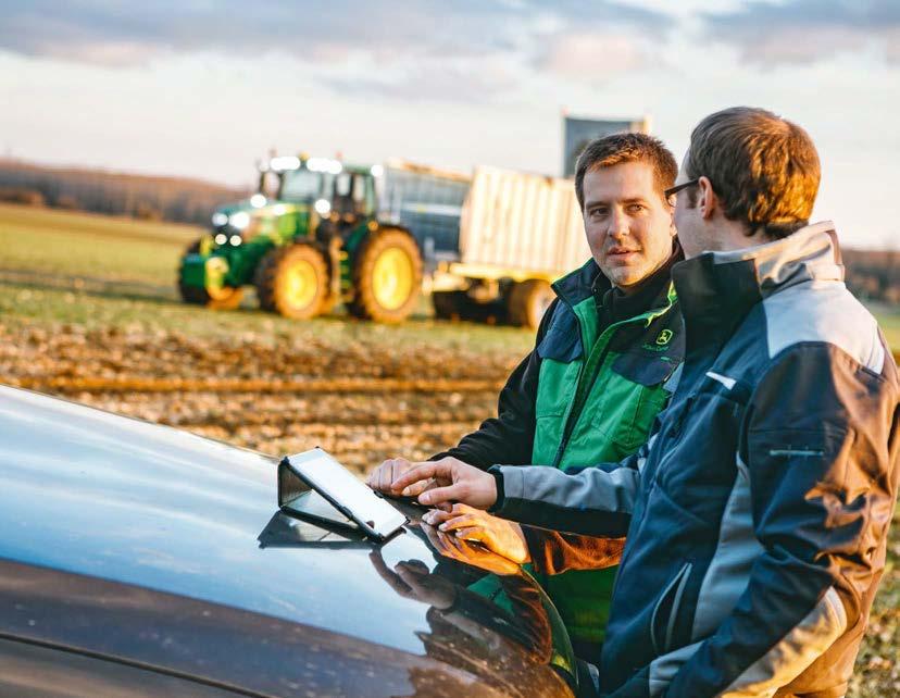 NOTHING RUNS LIKE A DEERE Prawdopodobnie właśnie tu i teraz nas potrzebujesz. Potrzebujesz porady, rozwiązania problemu lub części zamiennej?