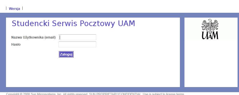 Nazwa Użytkownika (Login) podany został w