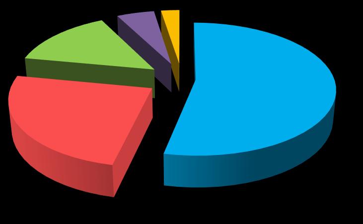 3.8. Doświadczenie menedżerskie kobiet Najwięcej respondentek (53,4%) obejmowało stanowisko menedżerskie jeden raz (i jest to właśnie obecne stanowisko kierownicze).