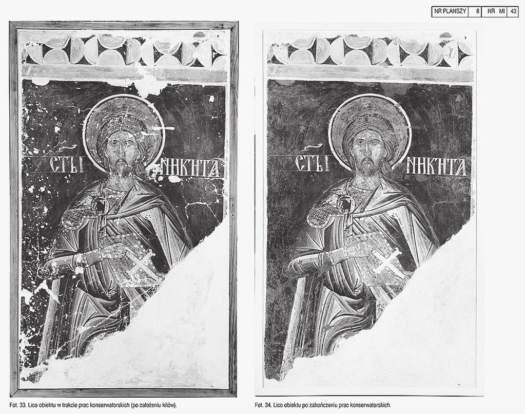 Tруды комиссии по сохранению древнихъ памятниковъ, остоящей при Императорскомъ Mосковскомъ Археологическомъ Обществе, т. VI, Москва 1915. Konserwacja XVI-wiecznych pobizantyjskich fresków z Supraśla.