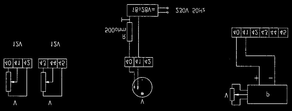 Napięcie zasilania 20 V/50 Hz Wiknanie z regul.