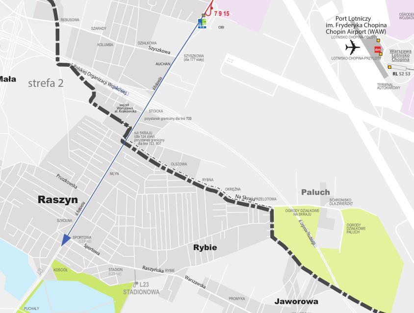 I.7. Trasa do Raszyna