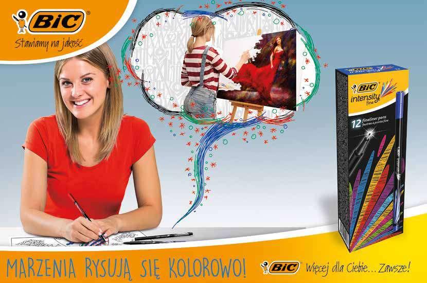 ARTYKUŁY PIŚMIENNICZE Cienkopisy WIĘKSZA GAMA KOLORÓW 942070 942064 950461 Cienkopis z tuszem na bazie wody dostępny w 16 żywych kolorach przeznaczony do pisania, kolorowania i tworzenia Nie