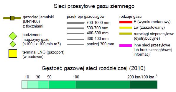 Gmina Izbicko Rys.2. Gmina Izbicko na tle KPZK w zakresie paliw gazowych Źródło: KPZK 2030 8.5.