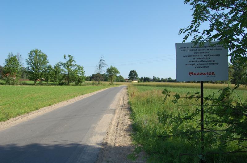 Przebudowa drogi transportu rolnego nr