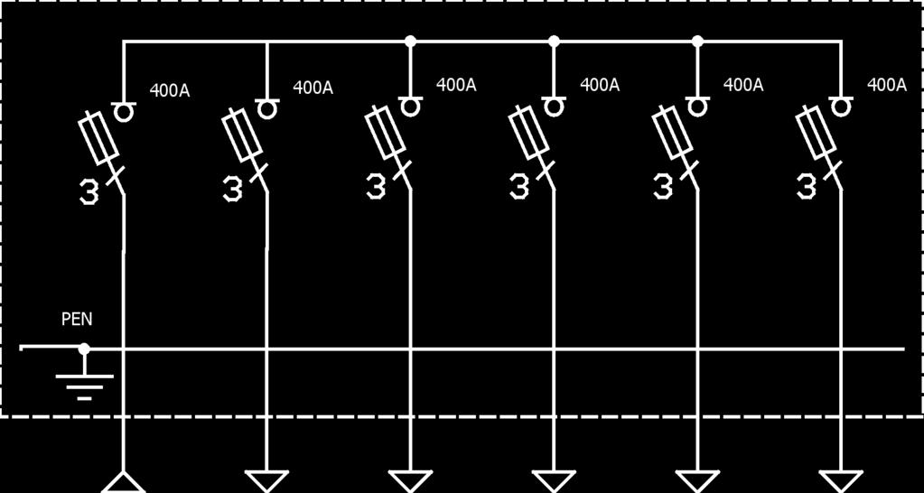 Szyna zerowa 80/30x10 - komplet... 1szt. 5. V-klema z łyżką... 6szt. 6. Kątownik perforowany 79.