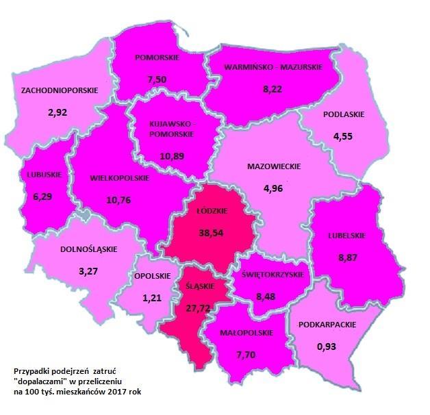Największymi producentami nowych substancji psychoaktywnych są Chiny i Indie. Pojedyncze laboratoria, produkujące nowe substancje psychoaktywne, wykryto także w Holandii i w Polsce.