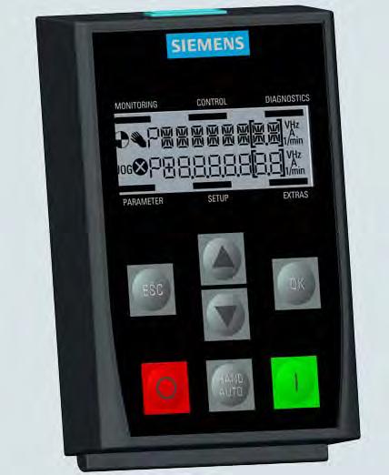 SINAMICS BOP-2 Podstawowy panel obsługi 2